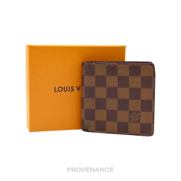 🔴 Louis Vuitton Marco Wallet - Damier Ebene - Picture 1 of 10